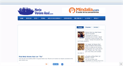 Desktop Screenshot of nerjaveranoazul.com